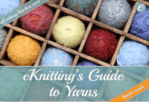 eKnitting Stitches Guide to Yarns Title