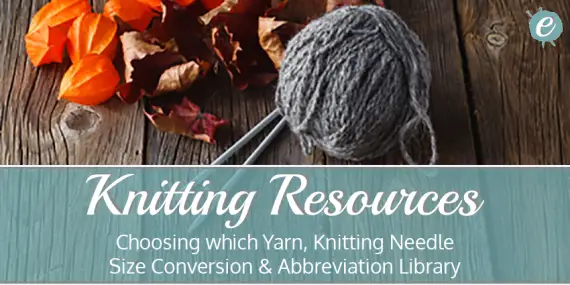 Knitting Resources_Title - eKnitting stitches