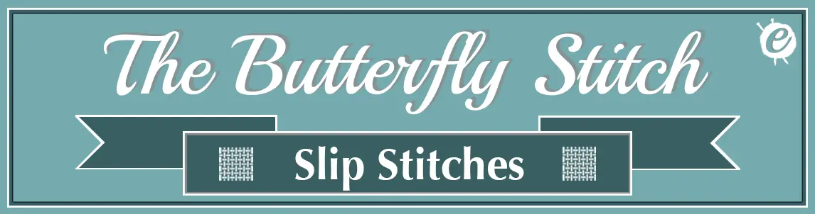 Butterfly Stitch Banner