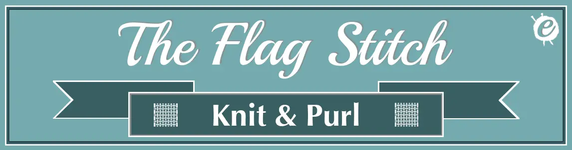 The Flag Stitch Banner Title