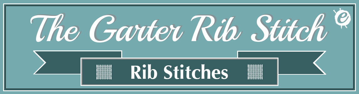 Garter Rib Stitch Banner