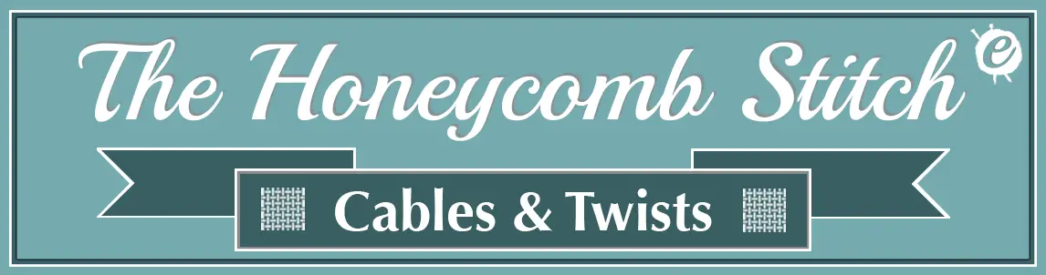 The Honeycomb Cable Stitch Banner Title