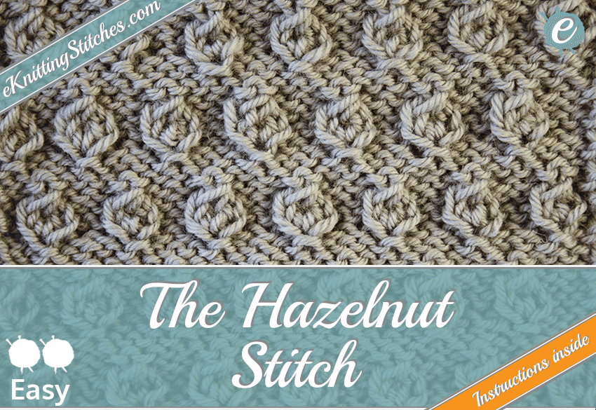 Hazelnut stitch example & Title Slide for 
