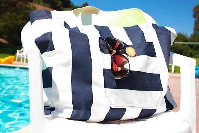 15 Free Beach Bag Sewing Patterns for DIY Projects - eKnitting stitches