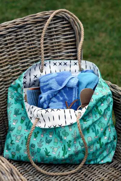 free beach bag pattern example