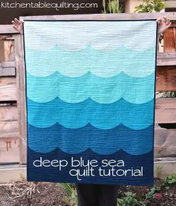 deep blue sea quilt tutorial