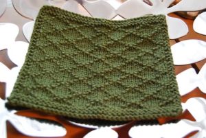 diamond brocade knit sample