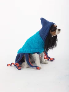 knit dog octopus Halloween costume