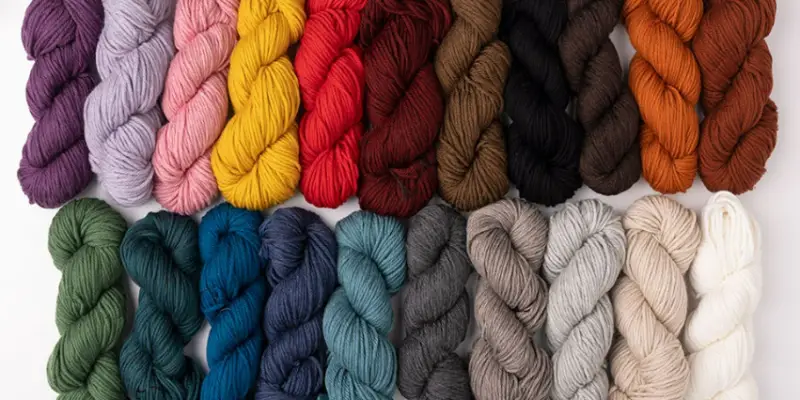 wool yarn colors