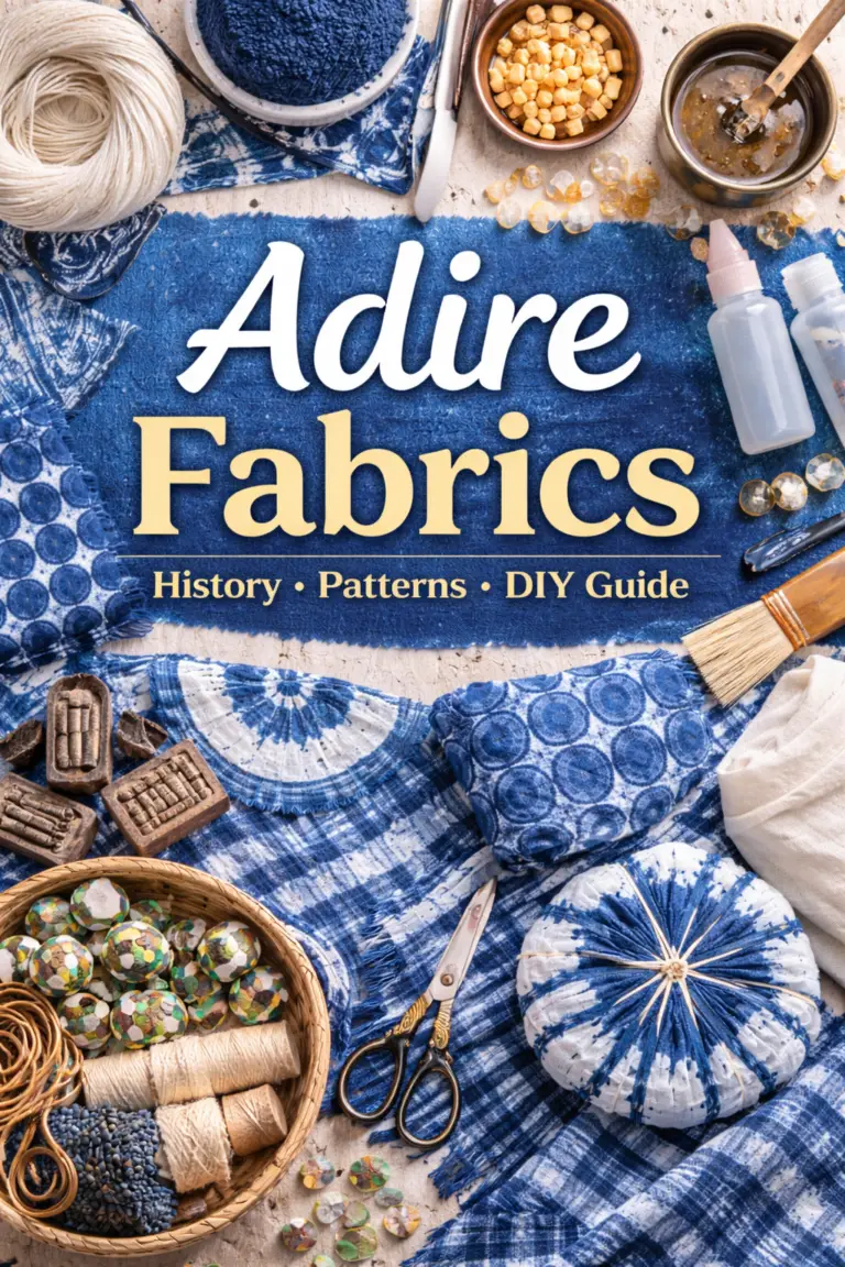What Is Adire Fabric? Meaning, History & DIY Techniques Explained